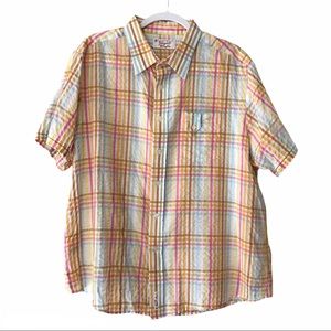 Original Penguin 100% cotton pastel button up XL